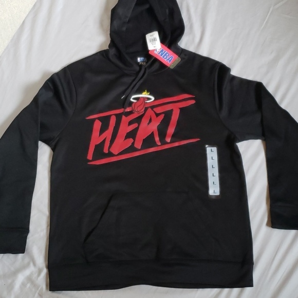 NBA Other - NWT NBA TX3 Warm Miami Heat Hooded Sweatshirt